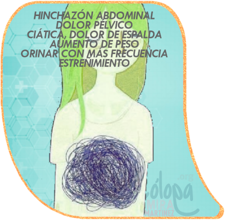 HINCHAZON DOLOR DE BARRIGA PELVICO