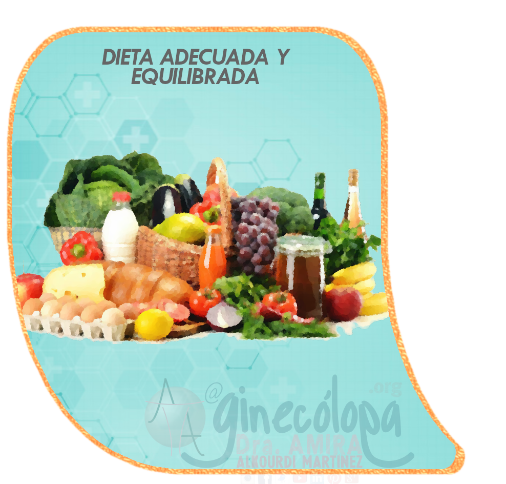 dieta equilibrada mioma efectos ginecologos